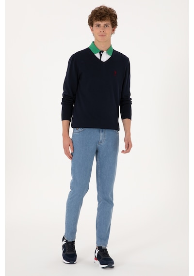 U.S. Polo Assn. Erkek Lacivert Basic Kazak 50288881-VR033