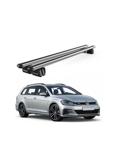 Pençe Volkswagen Jetta Variant 2008 Ve Sonrası Uyumlu Gri Ara Atkı Port Bagaj Tavan Barı