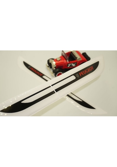 Peugeot 206 206+ Yan Çamurluk 3M 3D Damla Silikon Yeni Nesil Logo