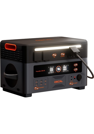 Powermax 2400se 2016wh-2400w 4800w Surgepad Taşınabilir Güç Kaynağı Lifepo4 Batarya Power Station