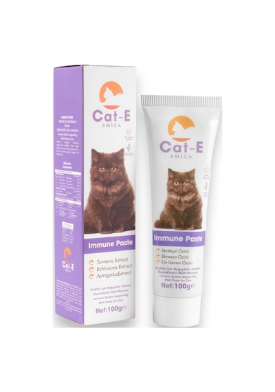 Amica Cat-e Immune Paste Savunma Malt Macunu