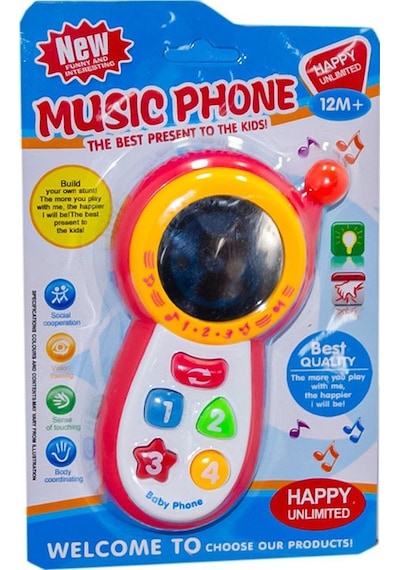 Can-em Oyuncak Müzikli Telefon