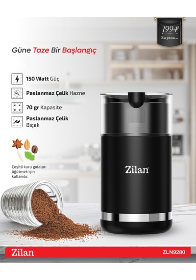 Zilan ZLN9280 150 W Elektrikli Kahve Öğütücü