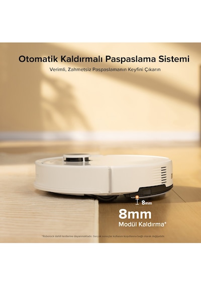 Roborock S8 Pro Akıllı Robot Süpürge Beyaz