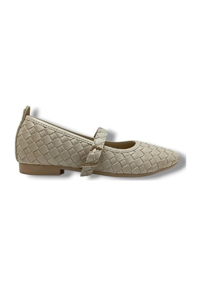 C-shoes Sg400-26 Örme Cilt Baretli Anatomik Kadın Babet Bej