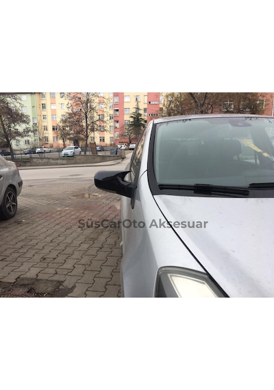 Renault Clio 3 2005-2009 Batman Yarasa Ayna Kapağı Pianoblack Abs