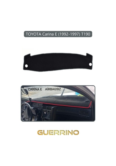Toyota Carina E 1992-1997 T190 Aırbaglıtorpido Koruma Halısı Gri Kenar