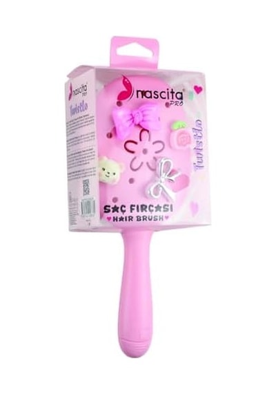 Saç Fırçası Açık Pembe - 59