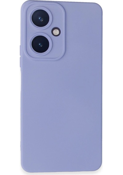 Newface - 374 - Vivo Y27 Kılıf Nano İçi Kadife Silikon - Edntrend - - Lila LİLA