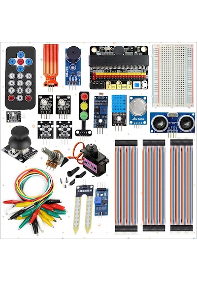 Micro:bit Sensör Eklenti Seti Micro:bit Dahil Değildir