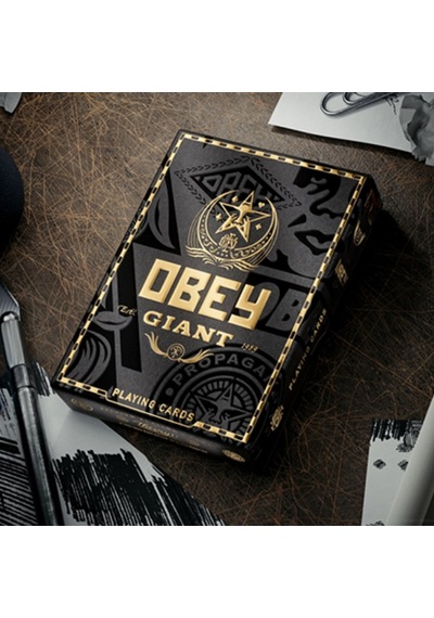 Theory11 Obey Gold Edition Premium Oyun Kağıdı İskambil Kartları Destesi