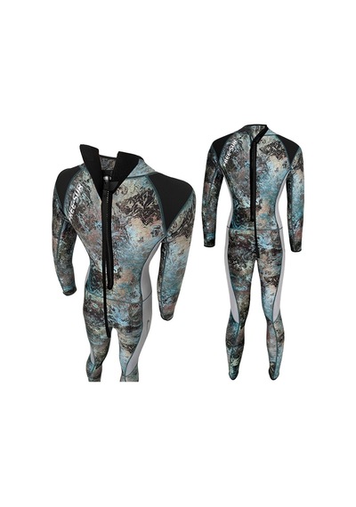 Free-sub 3mm Dreams Garden Kadın Wetsuit Sörf, Yüzme Ve Dalış Elbisesi Camo