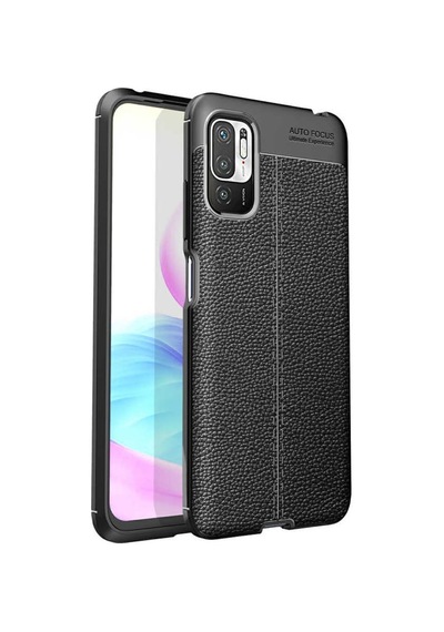 Xiaomi Poco M3 Pro Kılıf Deri Tarzı Niss Silikon Case