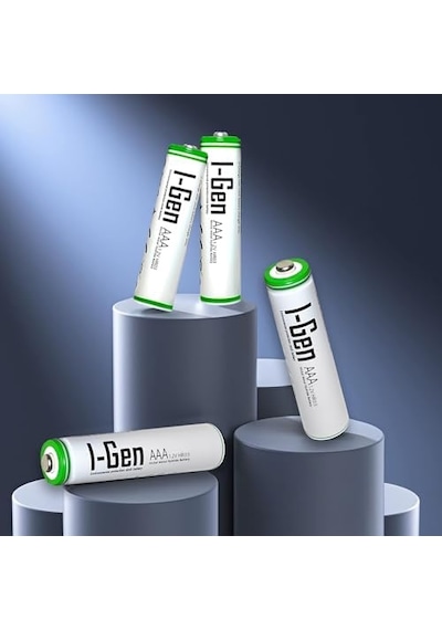 I-gen G890 8&apos Li Pil Şarj Aleti + 8 Adet Aaa 900 Mah Şarj Edilebilir Aaa İnce Şarjlı Kalem Pilli Set 1.2v Ni-mh