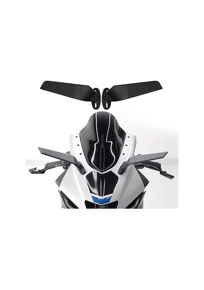 Motosiklet Granaj Kanat Ayna Karbon 360 Dönebilen Motor Ayna