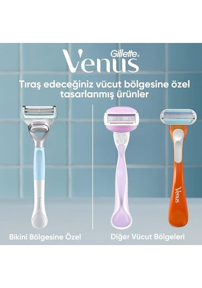 Bikini Bölgesi Tıraş Makinesi Ve 1 Adet Başlık 2li Paket Diğer