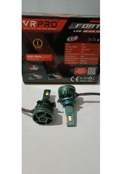 Hır2-9012 Vrpro Forte Xenon 6000k-6500k Saf Beyaz Işık Led Zenon