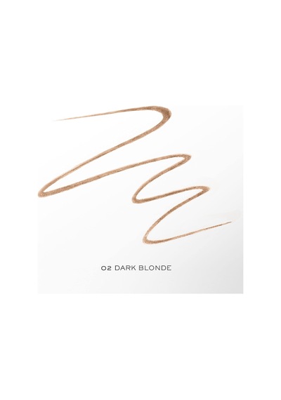 Lancome Brow Shaping Powdery Pencil 02 Dark Blonde Kaş Kalemi Çok Renkli
