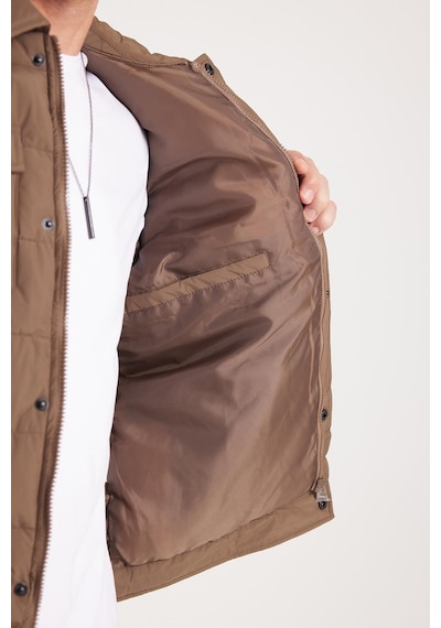 Tudors Erkek Regular Fit Klasik Kesim Çift Cepli Çıtçıt Kapamalı Kahverengi Mont-41603 Kahverengi Tudors Erkek Regular Fit Klasik Kesim Çift Cepli Çıtçıt Kapamalı Kahverengi Mont-41603 Kahverengi