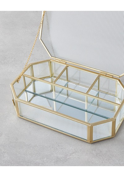 English Home Manny Cam Dekoratif Kutu 24x15,5x5,5 Cm Gold