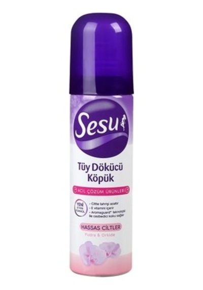 Sesu Tüy Dökücü Sprey Krem Hassas Ciltler 150 ML