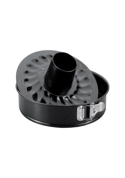 Metaltex 220613 Superior Kelepçeli Çift Tabanlı Pasta Kek Kalıbı 24 CM