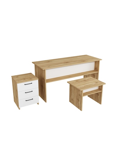 KALENDER DEKOR MERKÜR-1-2-3 OFİS BÜRO MASASI TAKIMI MRK02