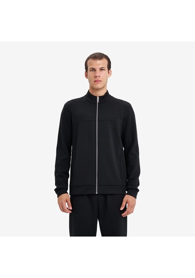 Lescon Siyah Erkek Fermuarlı Sweatshirt 26n-1159