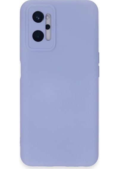 Realme 9i 4g Kılıf İçi Kadife Kaplı Nano Silikon Kapak - Lila Lila