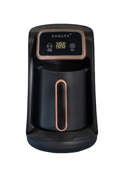 Sokany SK-04015 600 W 4 - 6 Fincan Otomatik Kapanmalı Türk Kahve Makinesi