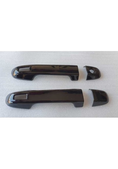Toyota Uyumlu C-Hr 2016-2019 Kapı Kolu Kaplama Pıano Black Smart Key