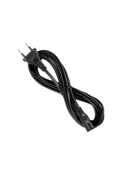 C7 2 Pin Teyp Yazıcı Power Fişi Güç Kablosu 1.5m