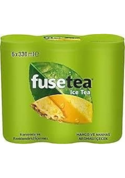 Fuse Tea Mango Ananas Aromalı Soğuk Çay 6 330 Ml-51