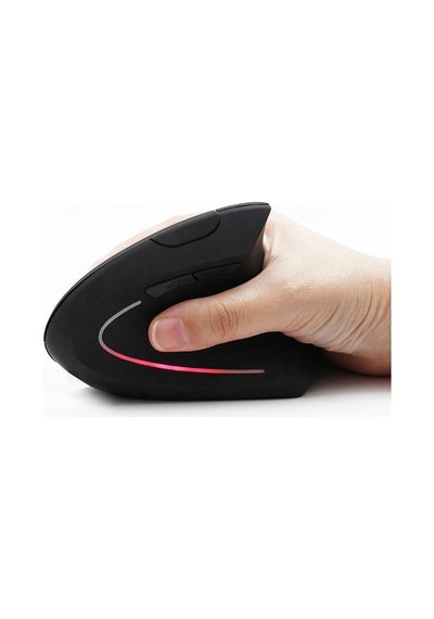 Cr74 Ergonomik Dikey Şarjlı Çift Modlu Mouse Bluetooth 5.0 + 2.4ghz Usb Alıcı, 800-1600 Dpı Genel