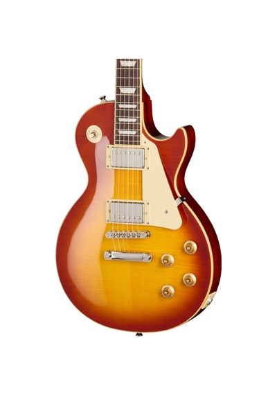 Epiphone Inspired By Gibson Les Paul Standard '50s Figured Elektro Gitar Washed Cherry Sunburst