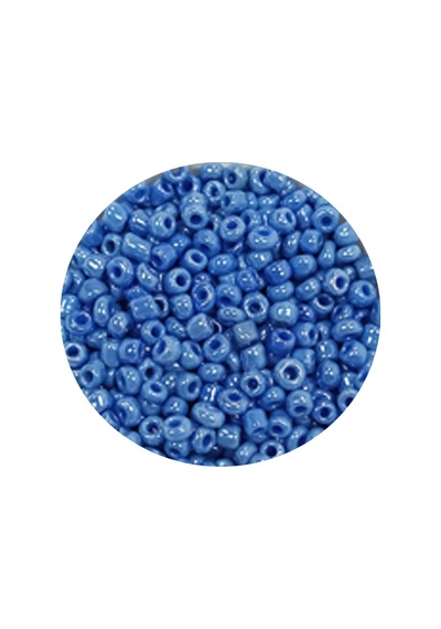 Dökme Cam Kum Boncuk 11/0 2 Mm - 60 Gram - Mavi - Bnc044