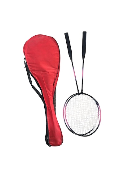 Özel Çantalı Badminton Seti 2 Raket + 3 Top Hafif, Dayanıklı Ve Taşınabilir Spor Seti