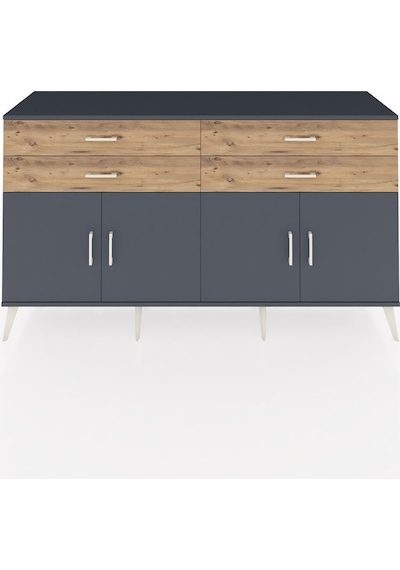Hyperion Konsol 2 Raflı 4 Çekmeceli 8 Kapaklı 176x44x99 Antrasit- Antrasit-antrasit/çam Hyperion Konsol 2 Raflı 4 Çekmeceli 8 Kapaklı 176x44x99 Antrasit- Antrasit-antrasit/çam