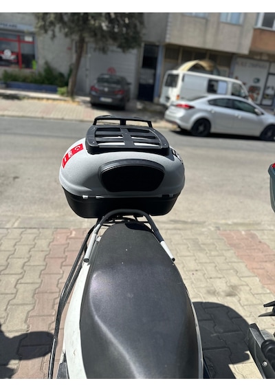 Arwiç 46 Litre Nardo Gri Motosiklet Arka Çantası Yeni Üretim