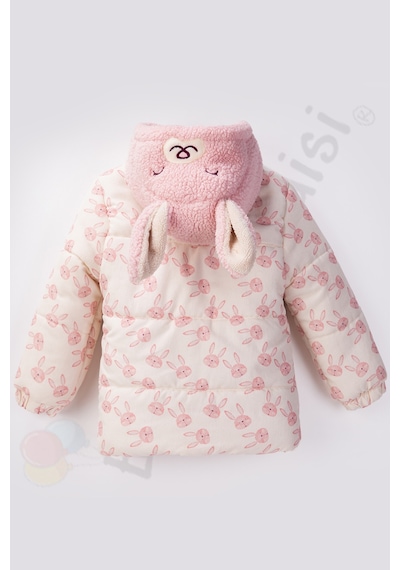 Bebek Vadisi Yeni Tavşanlı Kapüşonlu İçi Peluş Kürklü Kapitone Kalın Kar Kışlık Şişme Kız Bebek Mont Çocuk Kaban Pembe Bebek Vadisi Yeni Tavşanlı Kapüşonlu İçi Peluş Kürklü Kapitone Kalın Kar Kışlık Şişme Kız Bebek Mont Çocuk Kaban Pembe