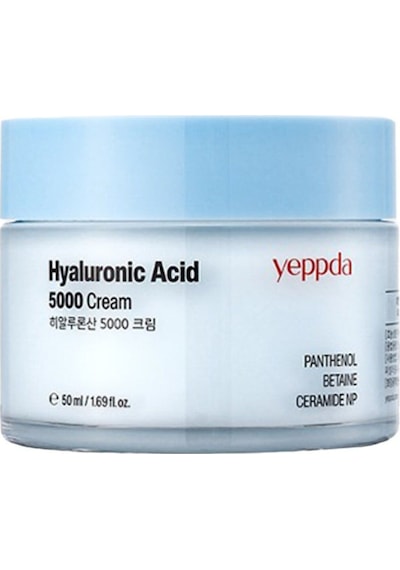 Yeppda hyalüronik asit kompleksi içeren Nemlendirici krem yeppda hyaluronic acid 5000 cream 50 ML