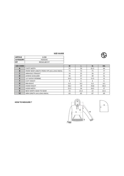 AR-MA Arma Erkek Kapüşonlu Sweatshirt Örme 3 İplik Şardonlu, Yazı Baskılı,cepsiz,sade Ve Şık, Regular Fit K30254628802 Siyah