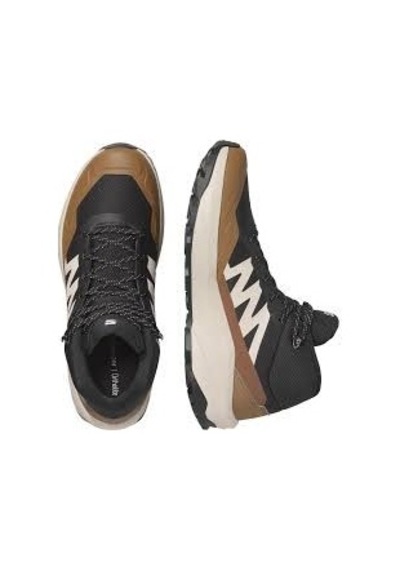 Salomon Outscape Mıd Gtx Black/rainy Day/coyote Brown Erk Outdoor Ayakkabı L45410800 Kahve