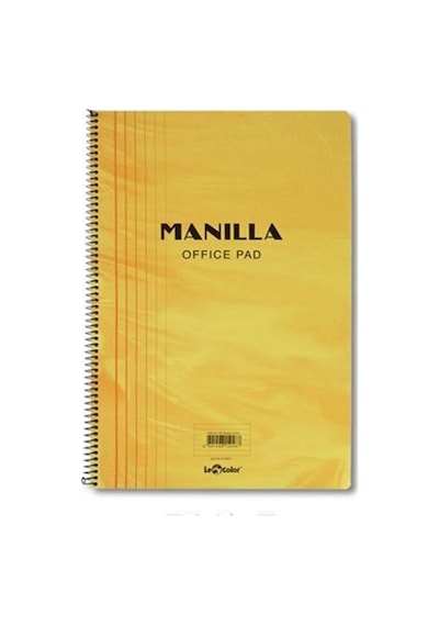 Manilla Ofis Defter 17x24 Çizgili Sarı
