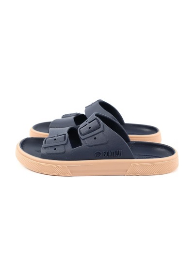Boatilus Rocksy-f Navy/beige Erkek Çocuk Terlik Lacivert