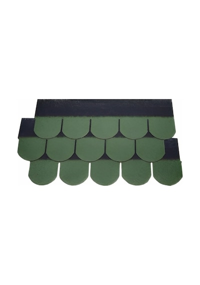 4X4 Shingle Yuvarlak Yeşil Gölgeli (2,61 M²)