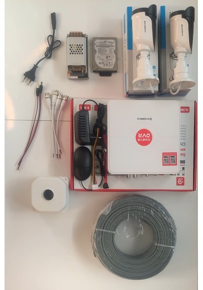 2 Kameralı Set - 5mp Sony Seculensli 1080p Ahd, Kdj-2s-8w-ss-p 2 Kameralı Set - 5mp Sony Seculensli 1080p Ahd, Kdj-2s-8w-ss-p