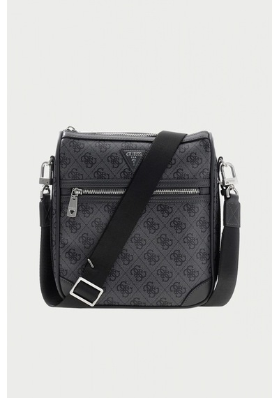 Guess Milano Çapraz Askılı Erkek Siyah Çapraz Çanta Hmmıllp6217-bth