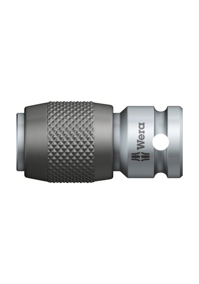 Wera 784 A 1/4 İnç Wera Hızlı Değiştirme Kovanlı Bağlantı Parçaları, 1/4 İnç X 30 Mm, Wera