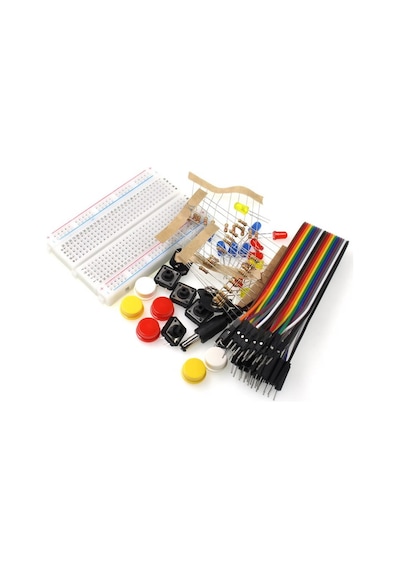 Elektronik Başlangıç Seti Arduino Starter Kit Breadboard Led